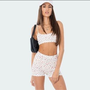 Floral Two Piece Lounge PJ Set